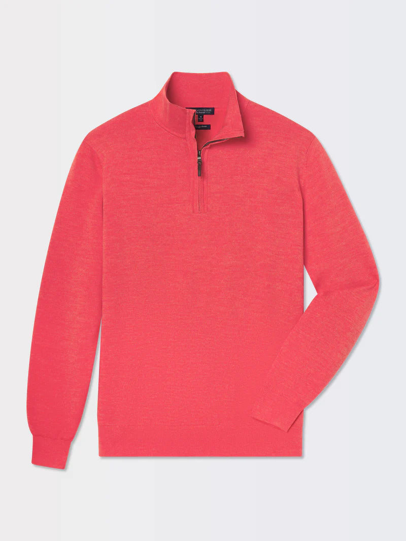 Fairway & Greene Men's Baruffa Quarter-Zip Windsweater