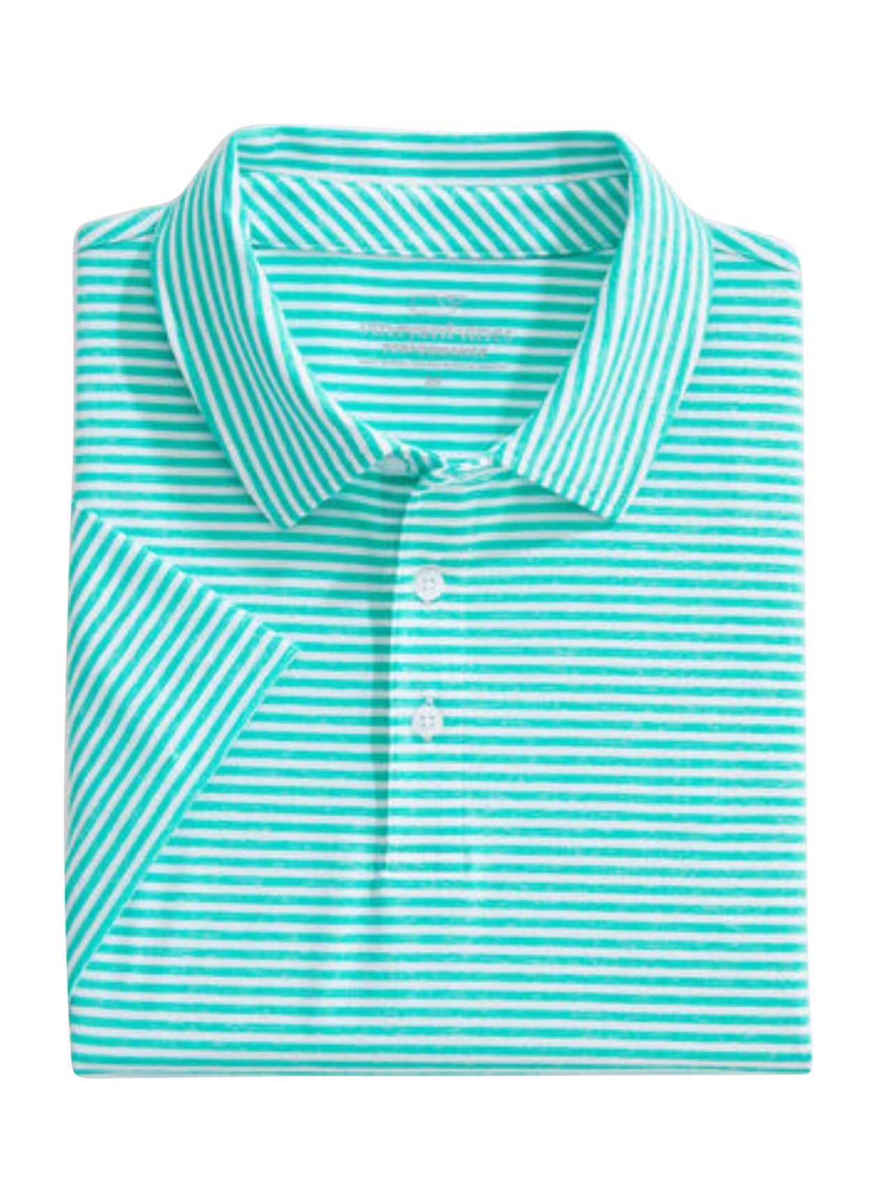 Vineyard Vines Men's Blank Heathered Winstead Stripe Sankaty Polo