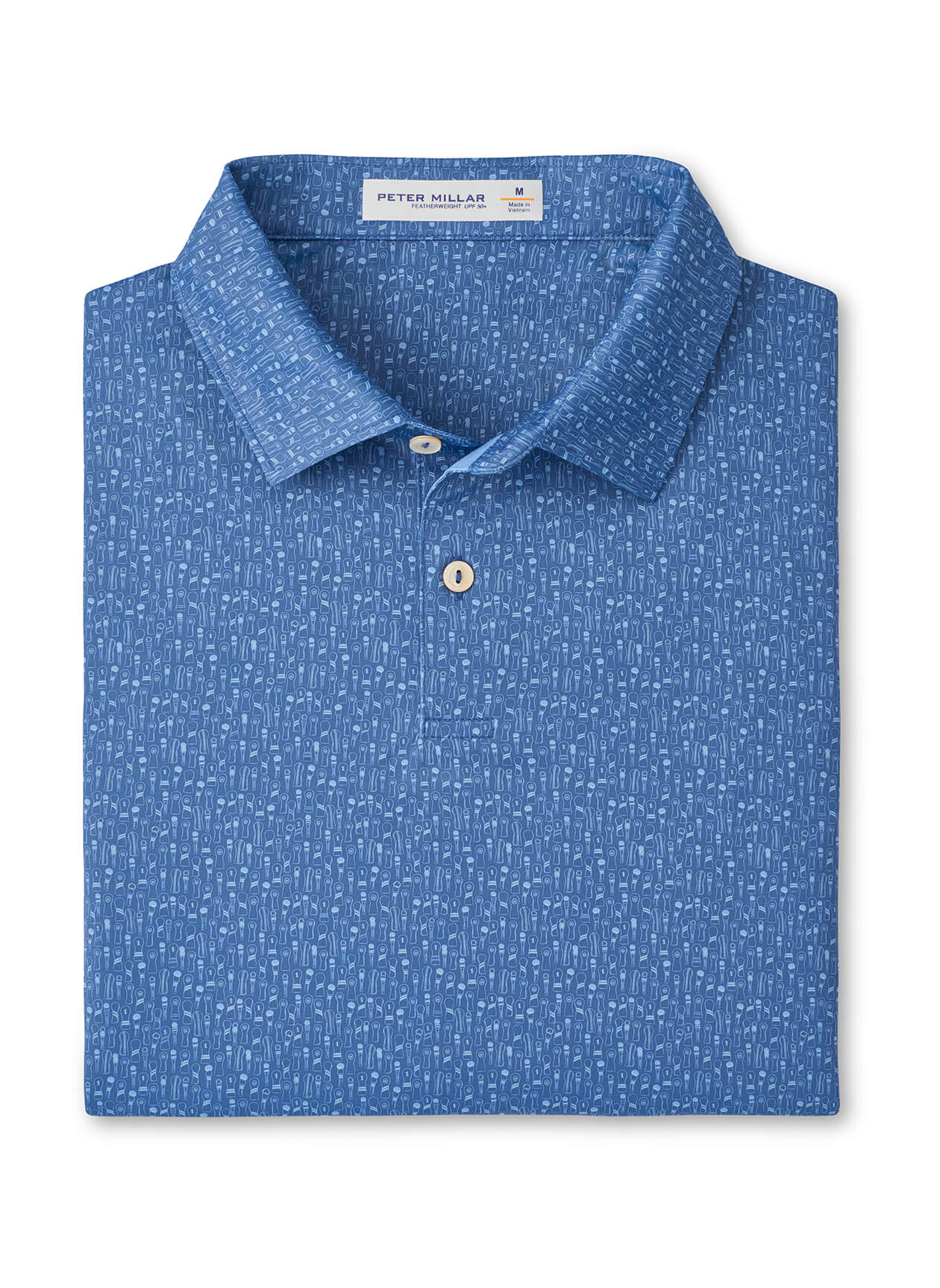 Peter Millar Men's Featherweight Headcovers Performance Polo