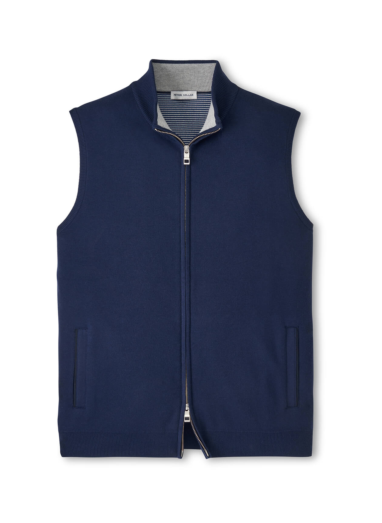 Peter Millar Men's Coolspun Lite Full Zip Sweater Vest