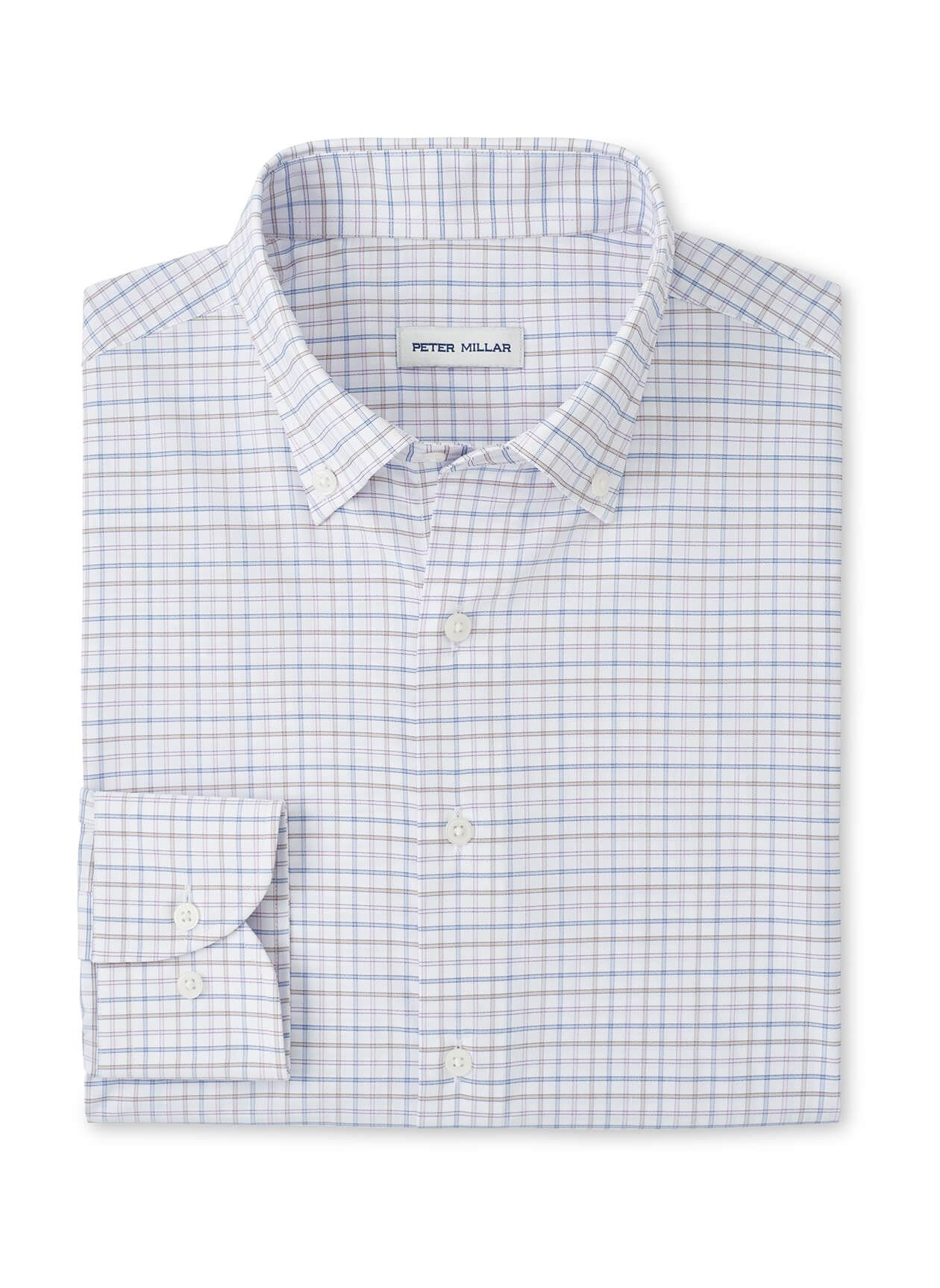 Peter Millar Men's Rommel Performance Twill Sport Shirt