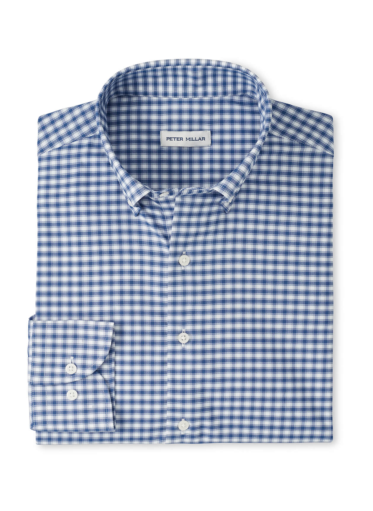 Peter Millar Men's Lewis Performance Twill Sport Shirt