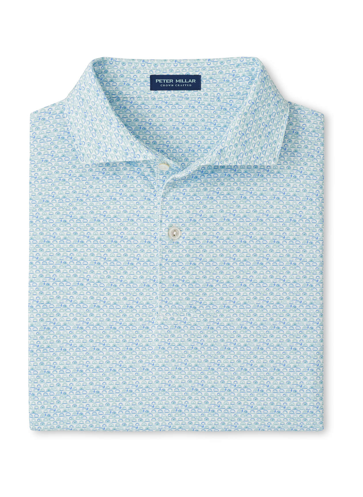 Peter Millar Men's Wood Fired Performance Jersey Polo