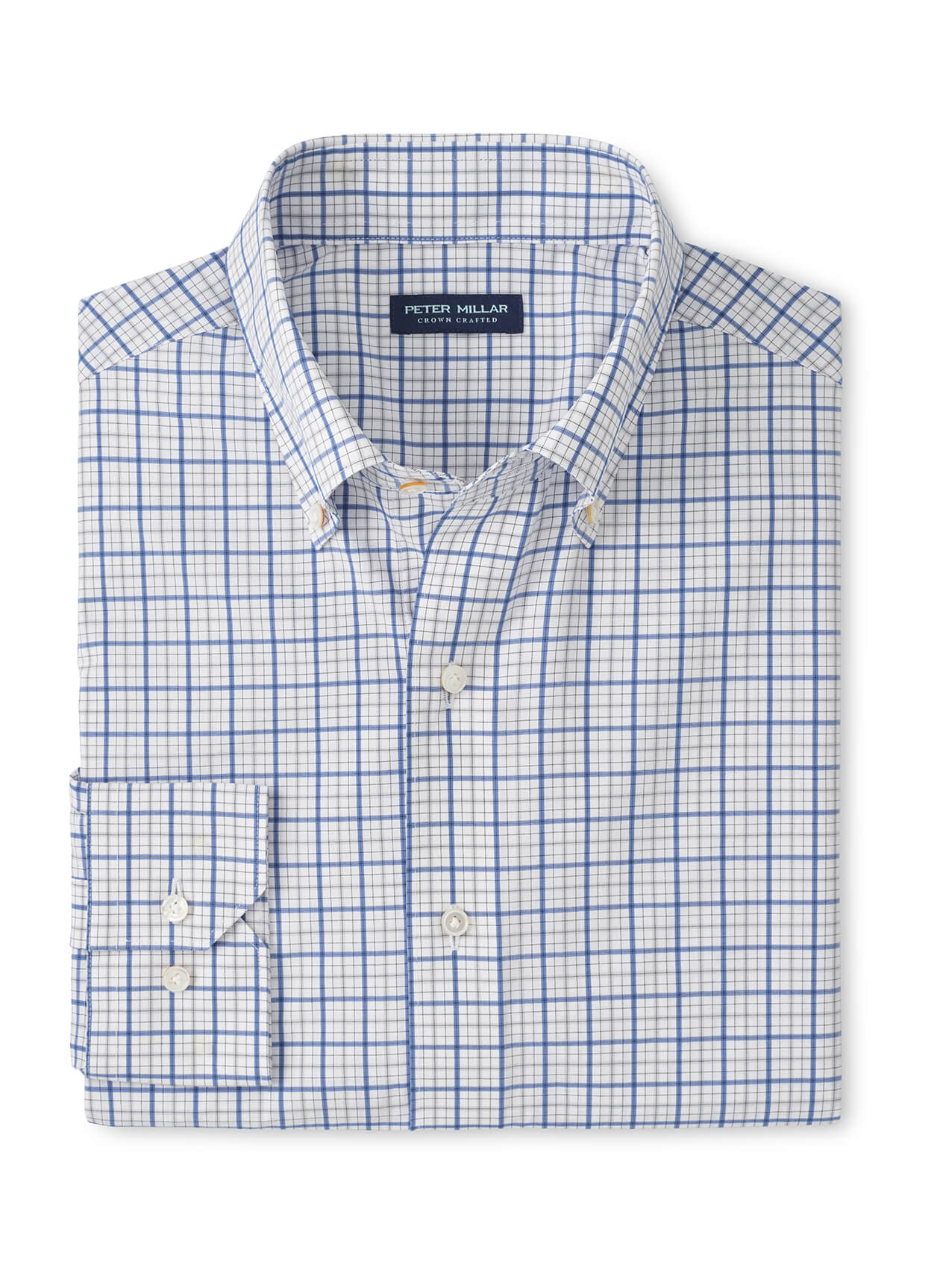 Peter Millar Men's Canal Performance Poplin Sport Shirt