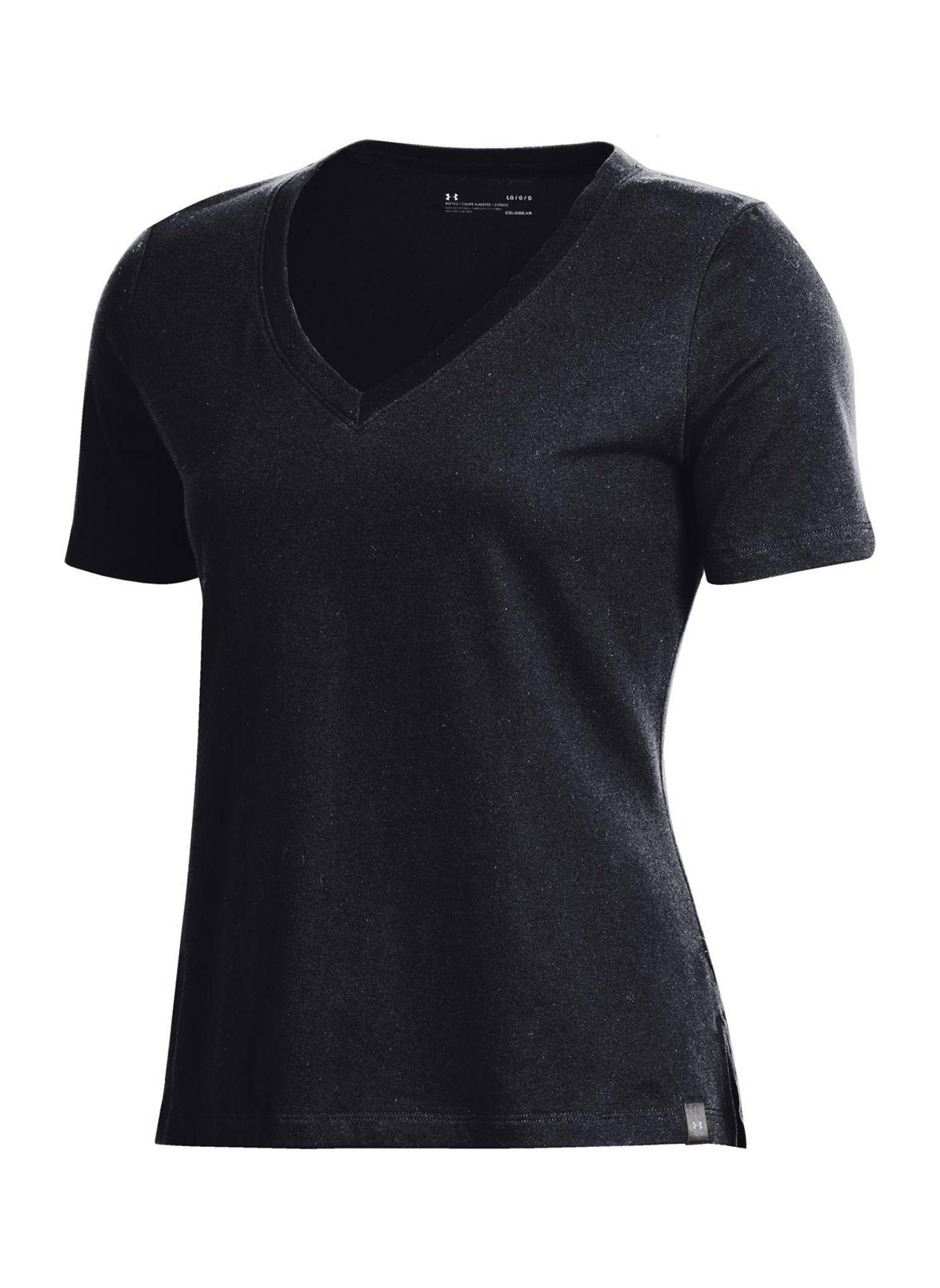 Under Armour Women's Performance Cotton V-Neck T-Shirt