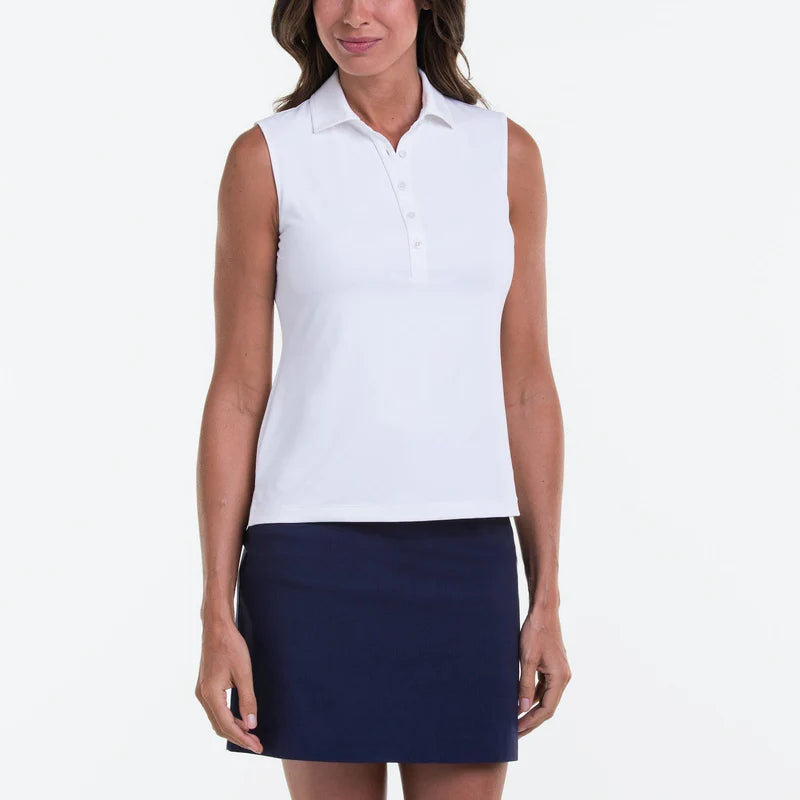 Fairway & Greene Women's Charlotte Sleeveless Polo Shirt