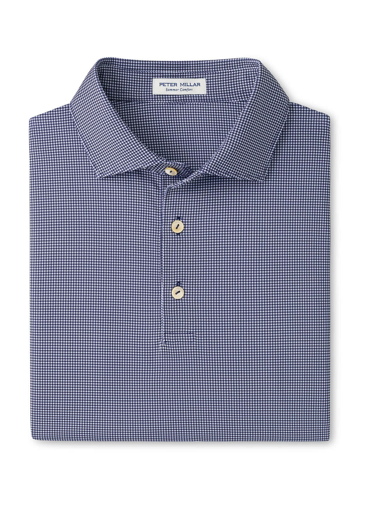 Peter Millar Men's Collegiate Border Performance Jersey Polo