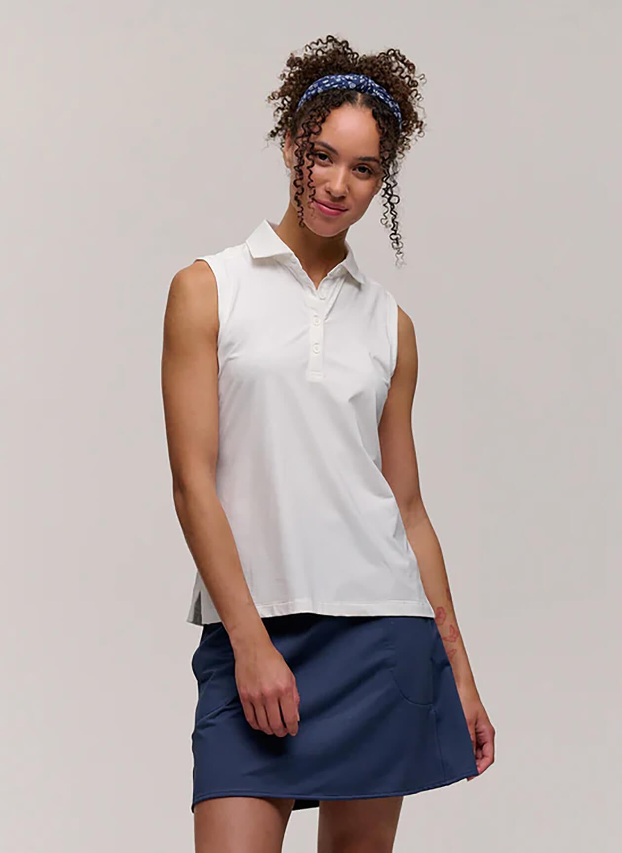 Zero Restriction Women's Summer Sleeveless Polo