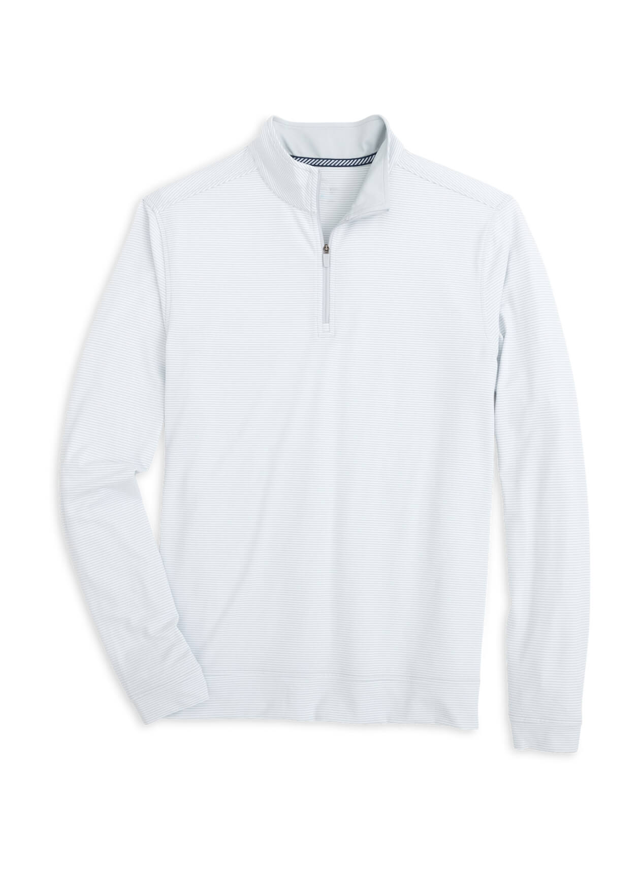 Southern Tide Men's Heather Cruiser Micro-Stripe Quarter-Zip