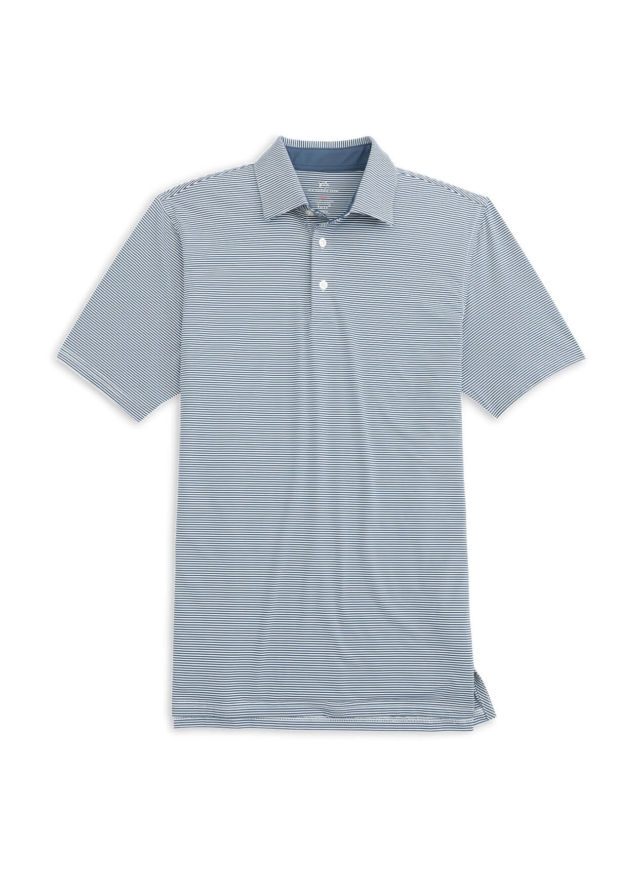 Southern Tide Men's Brrr eeze Meadowbrook Stripe Polo