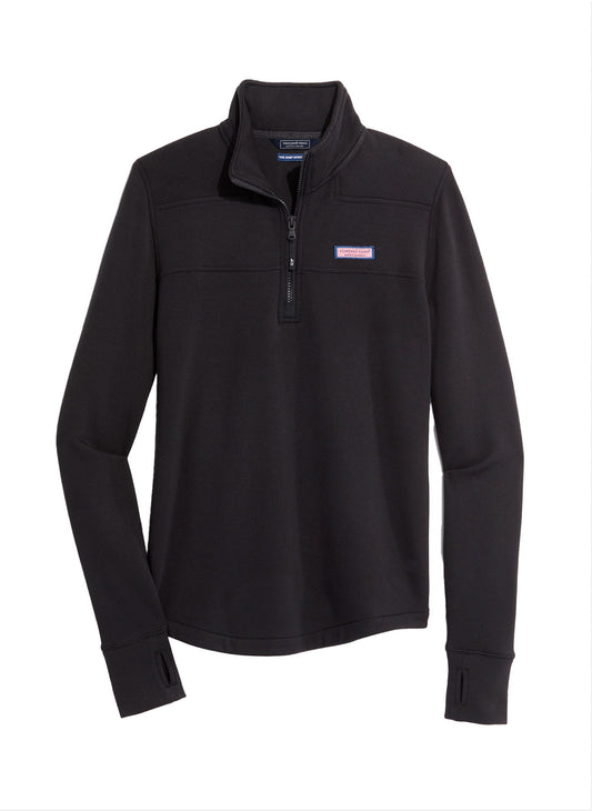 Vineyard Vines Women's Dreamcloth Relaxed Shep Quarter-Zip