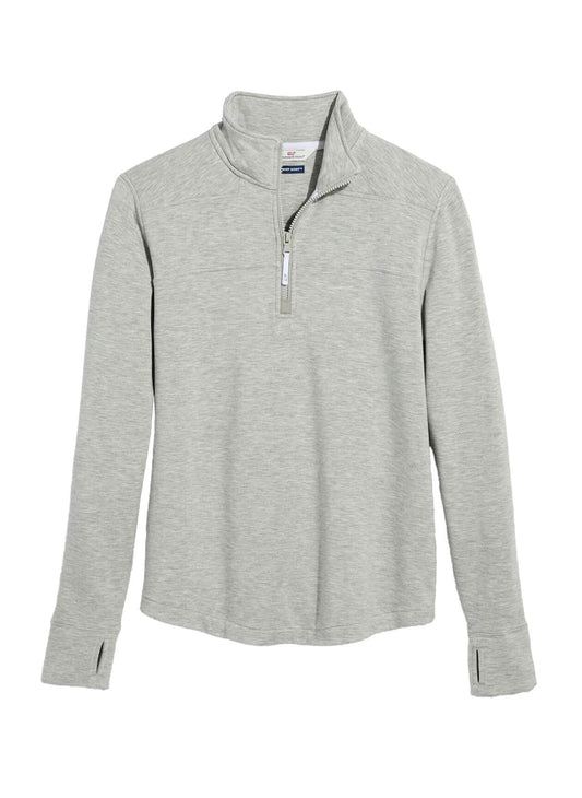 Vineyard Vines Women's Blank Dreamcloth Shep Quarter-Zip