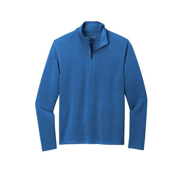 Port Authority Microterry 1/4-Zip Pullover