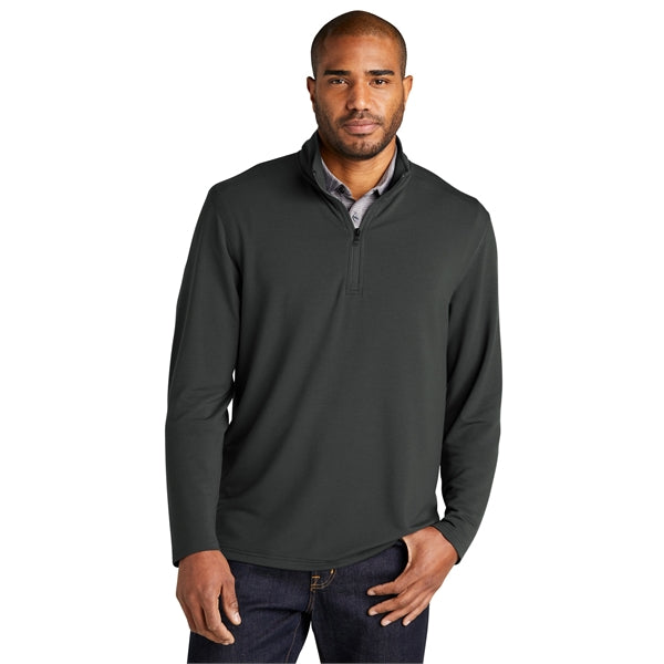 Port Authority Microterry 1/4-Zip Pullover