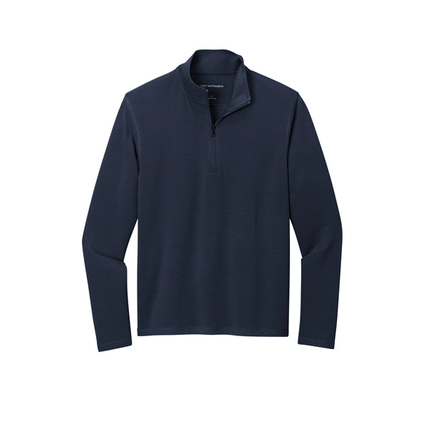 Port Authority Microterry 1/4-Zip Pullover