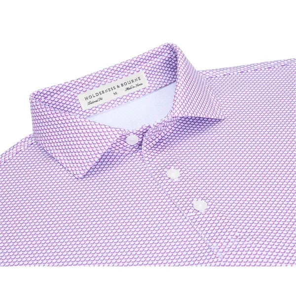 Holderness & Bourne The Davenport Printed Performance Shirt