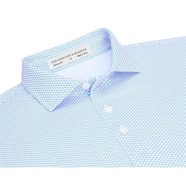Holderness & Bourne The Davenport Printed Performance Shirt