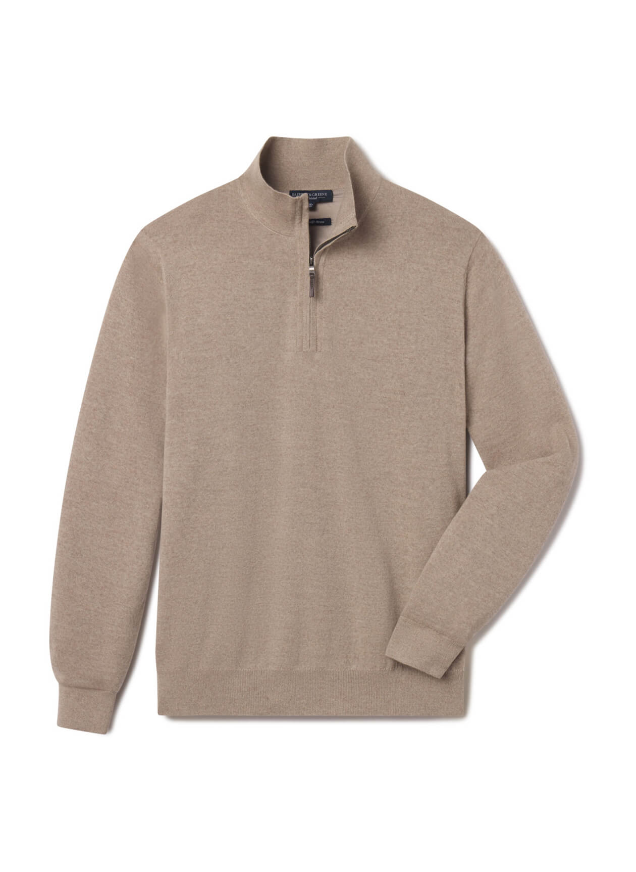 Fairway & Greene Men's Baruffa Quarter-Zip Windsweater