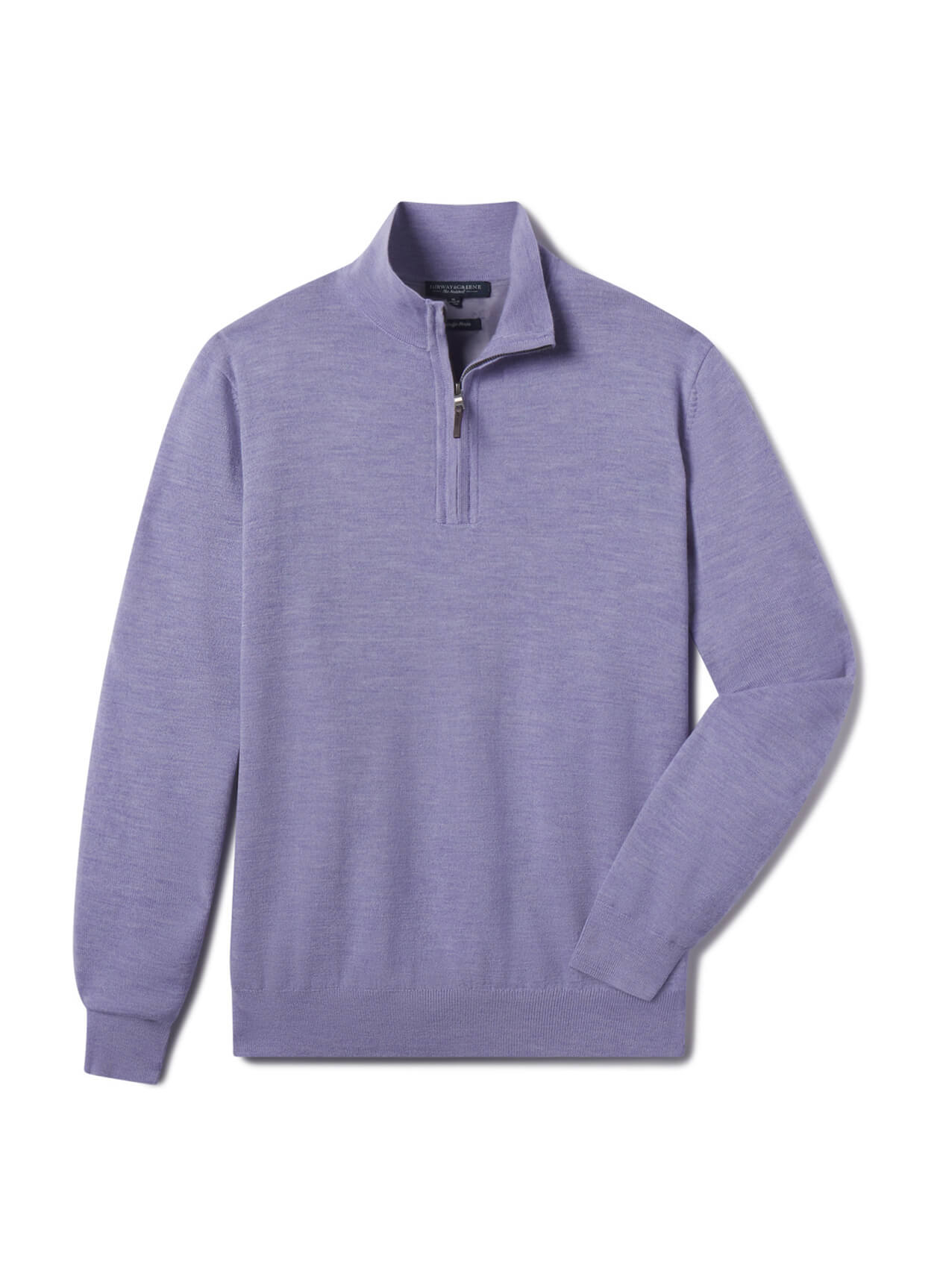 Fairway & Greene Men's Baruffa Quarter-Zip Windsweater