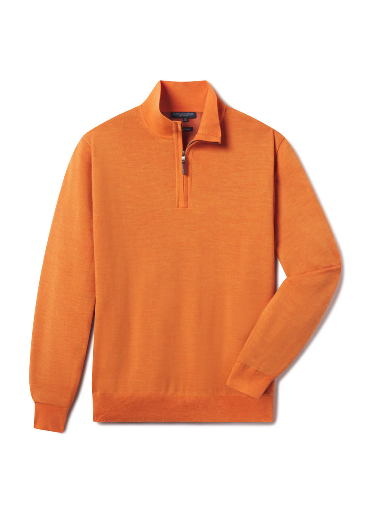 Fairway & Greene Men's Baruffa Quarter-Zip Windsweater