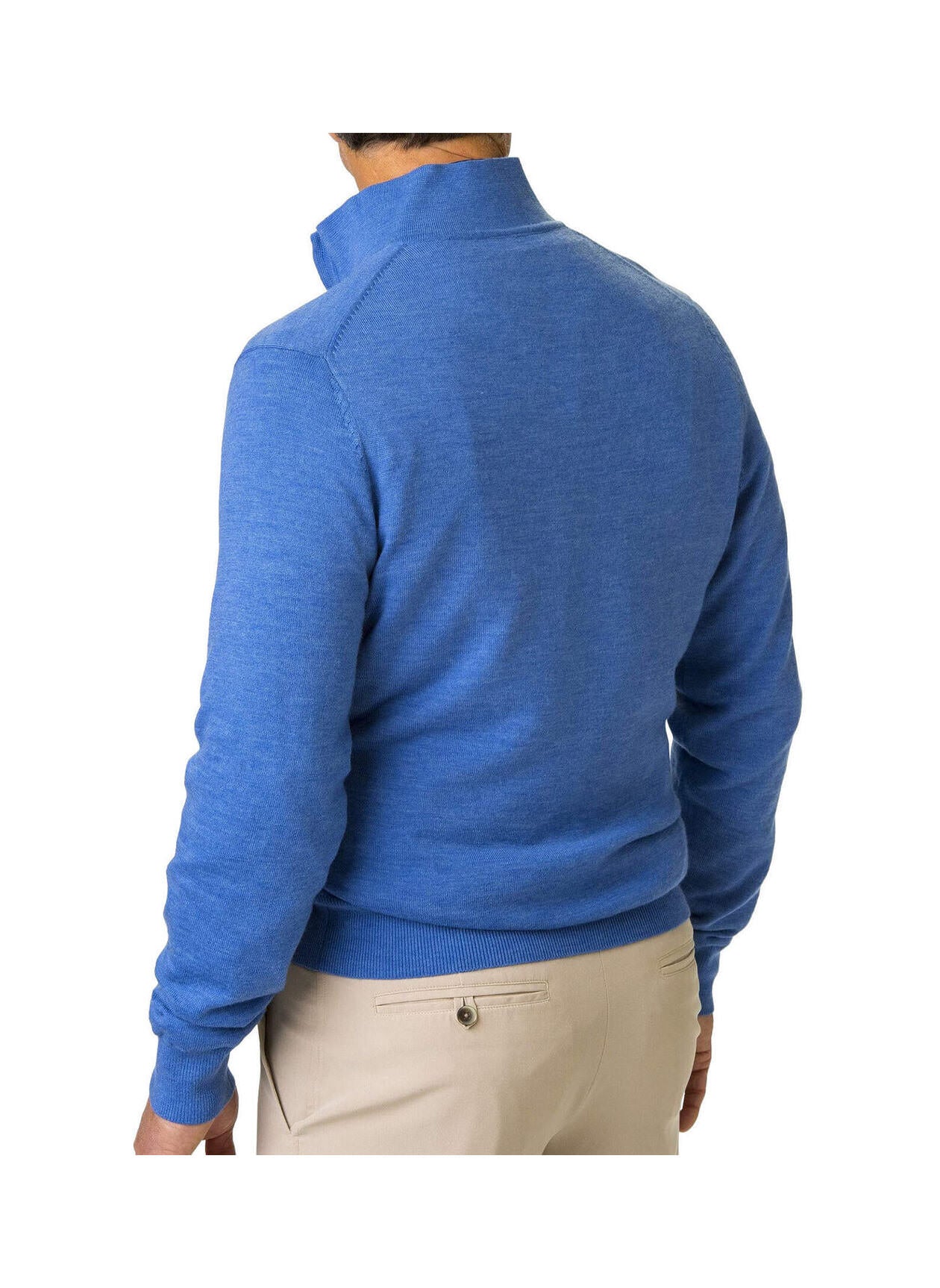 Fairway & Greene Men's Baruffa Quarter-Zip Windsweater