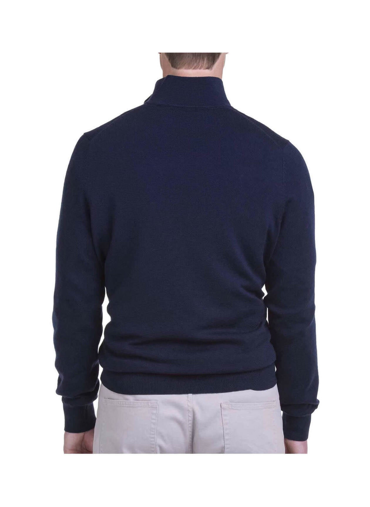 Fairway & Greene Men's Baruffa Quarter-Zip Windsweater