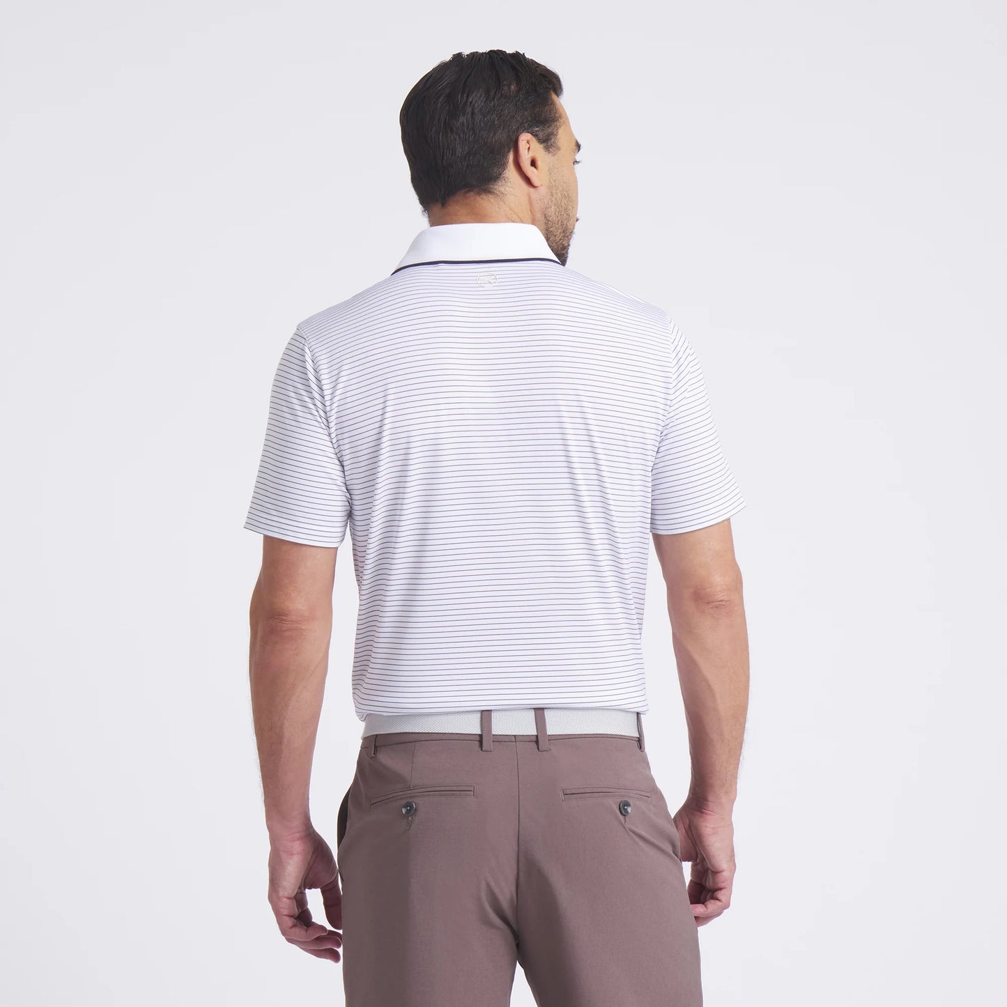 Puma Men's MATTR Elevated Stripe Golf Polo