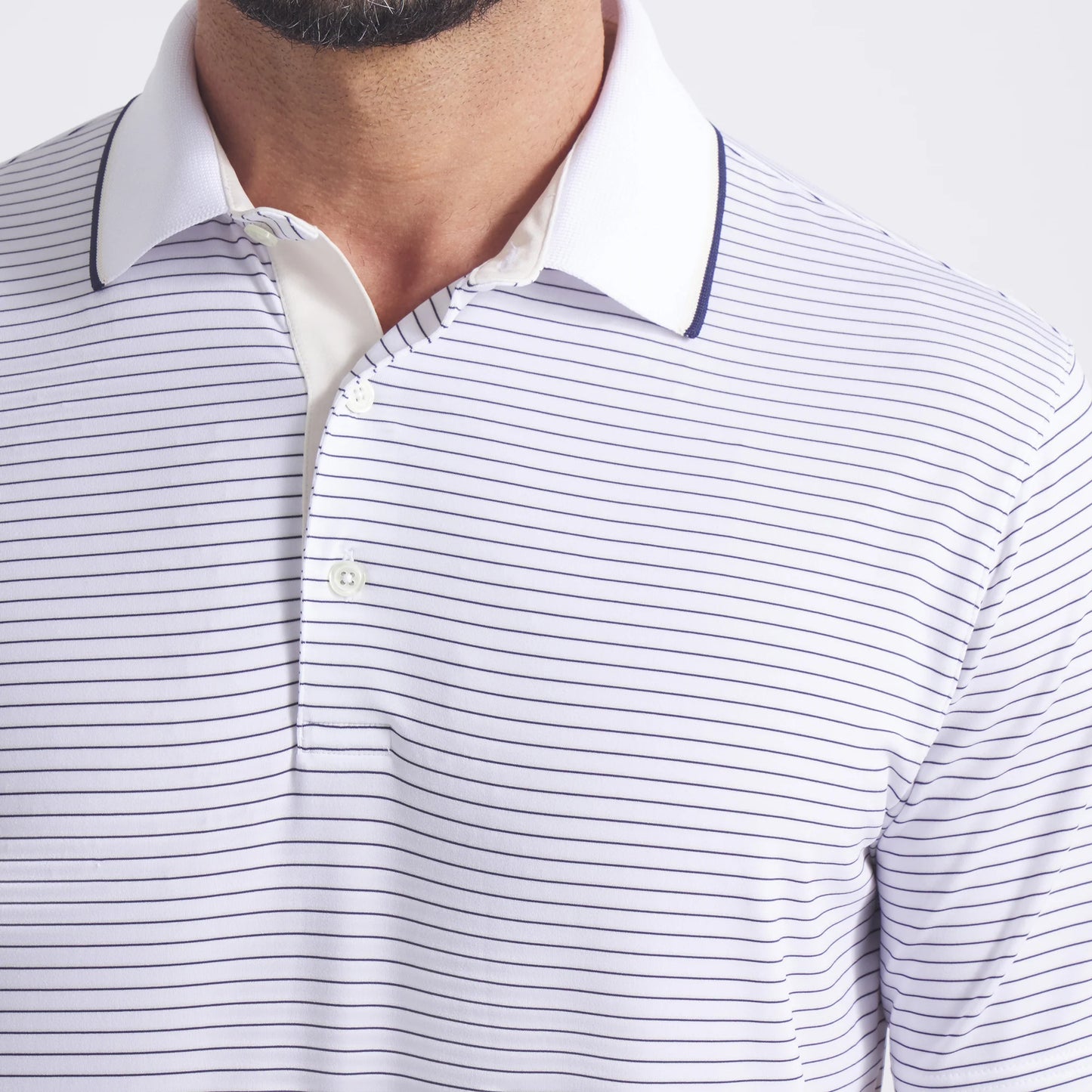 Puma Men's MATTR Elevated Stripe Golf Polo