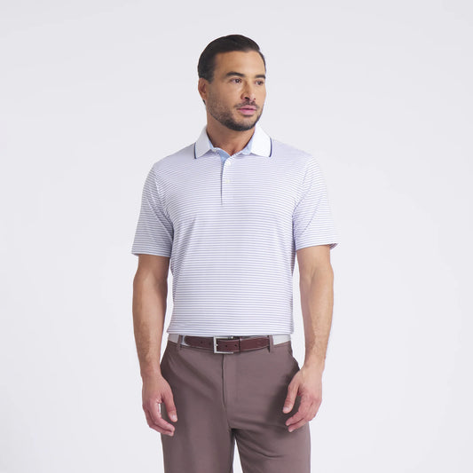 Puma Men's MATTR Elevated Stripe Golf Polo
