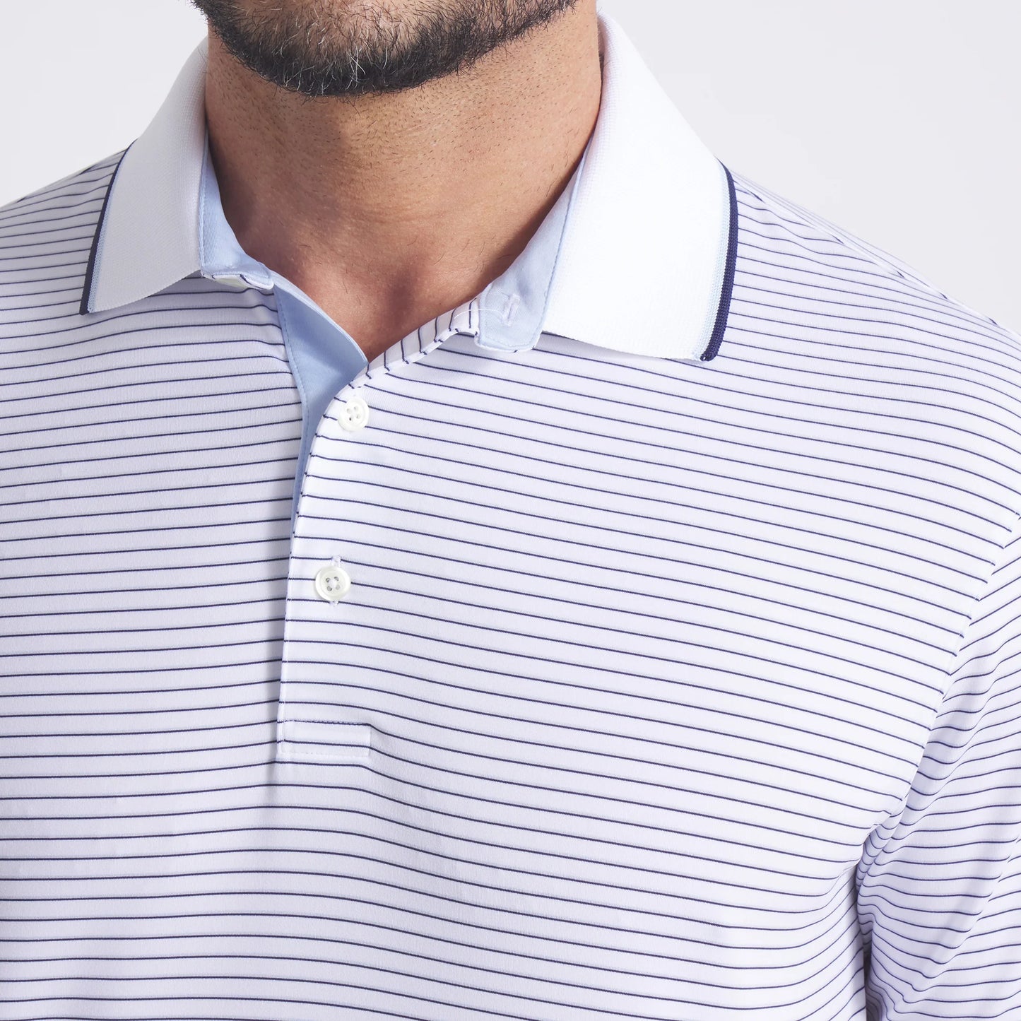 Puma Men's MATTR Elevated Stripe Golf Polo