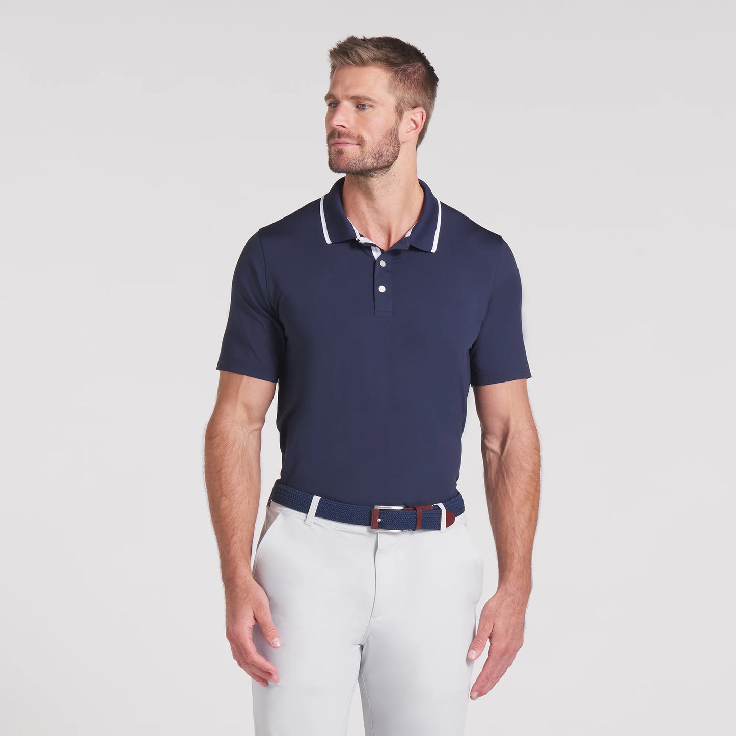Puma Men's MATTR Elevated Solid Golf Polo