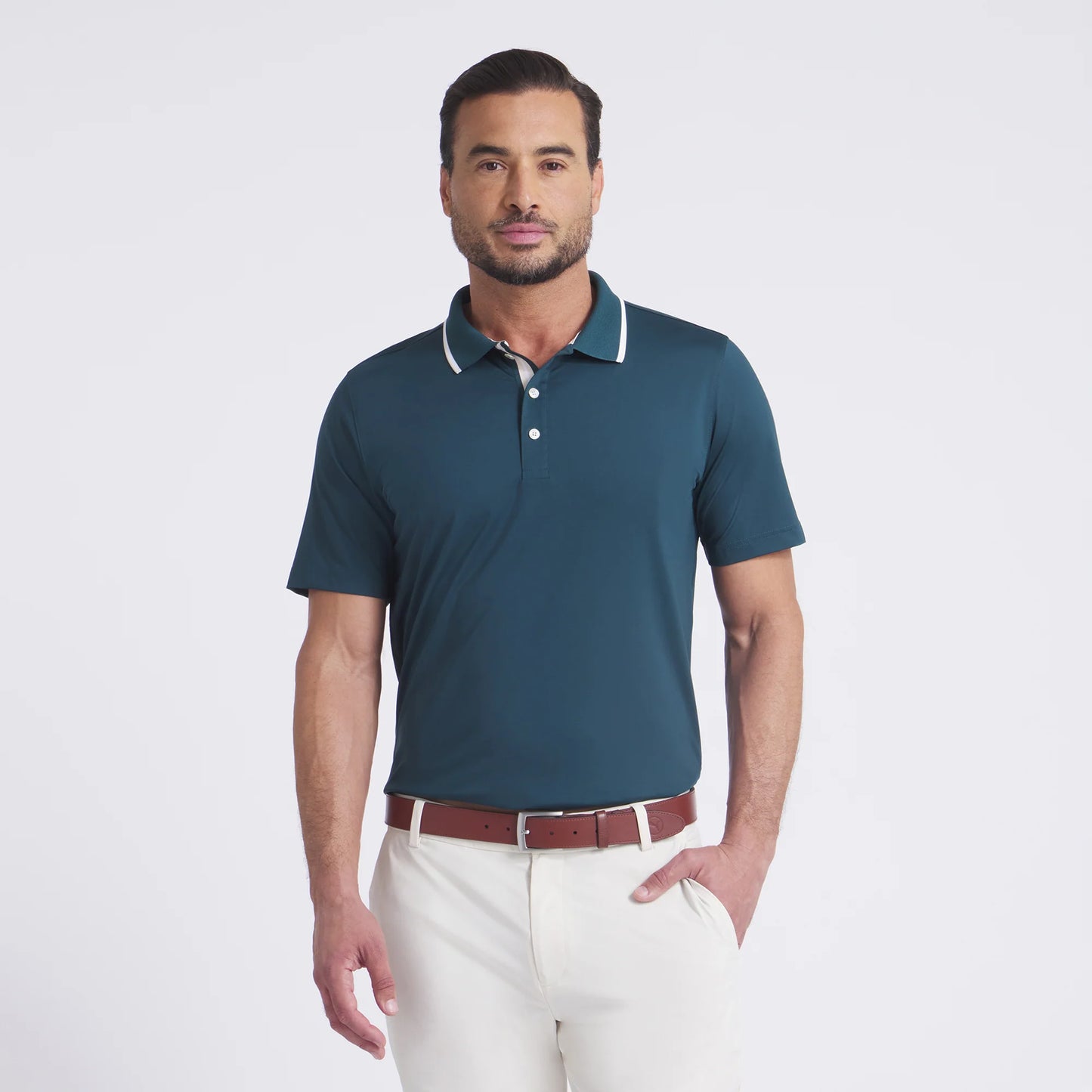 Puma Men's MATTR Elevated Solid Golf Polo