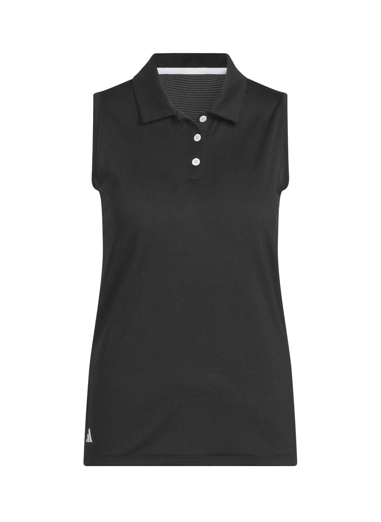 Adidas Women's Solid Ottoman Sleeveless Polo