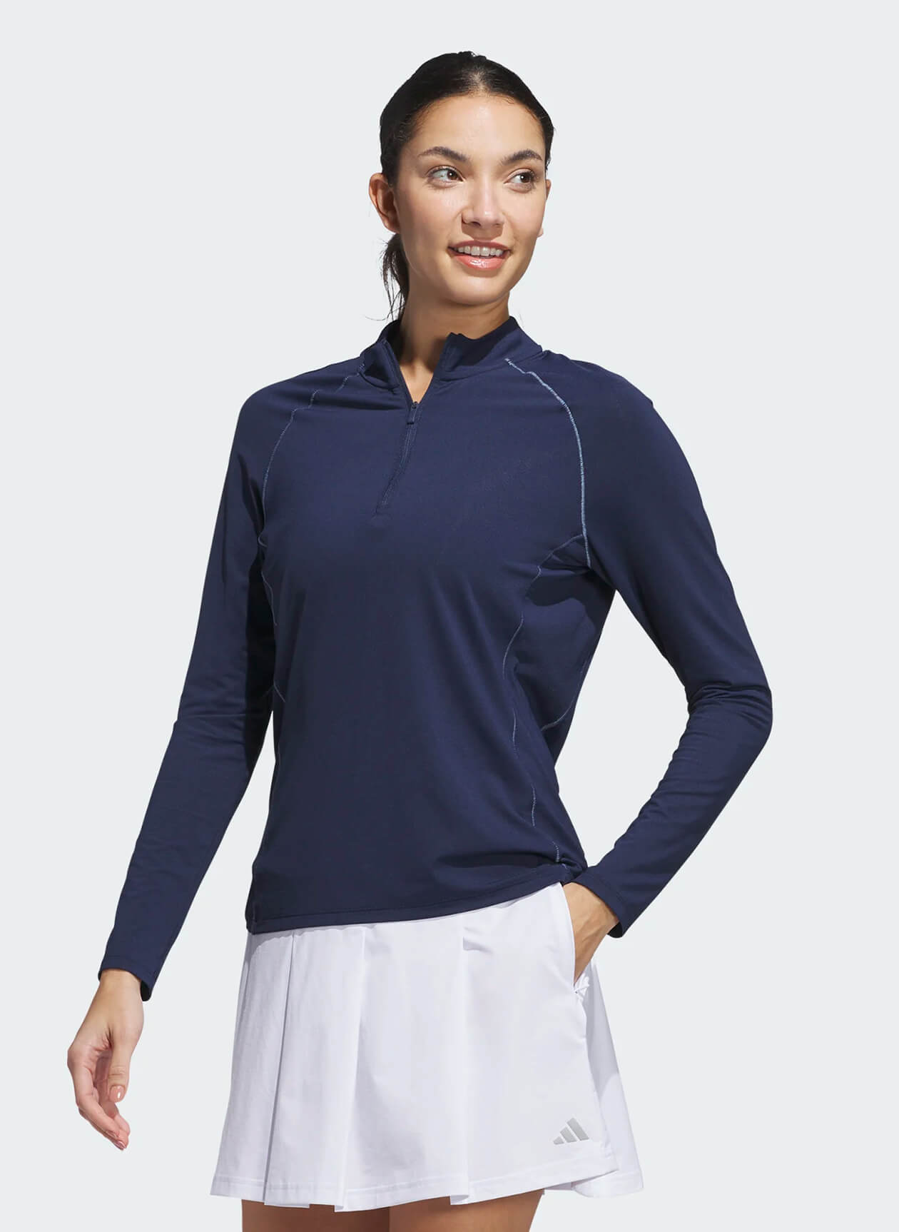 Adidas Women's Ultimate365 Solid Quarter-Zip