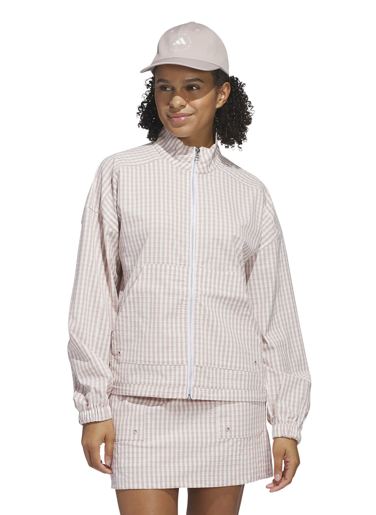 Adidas Women's Ultimate365 Gingham Jacket