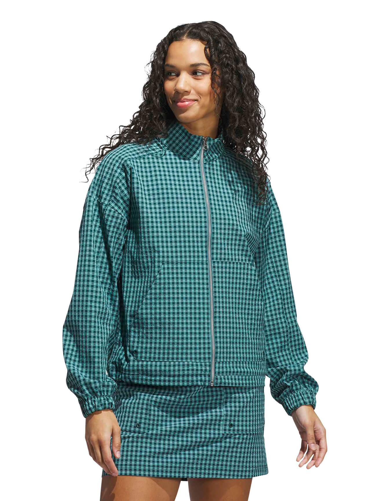 Adidas Women's Ultimate365 Gingham Jacket