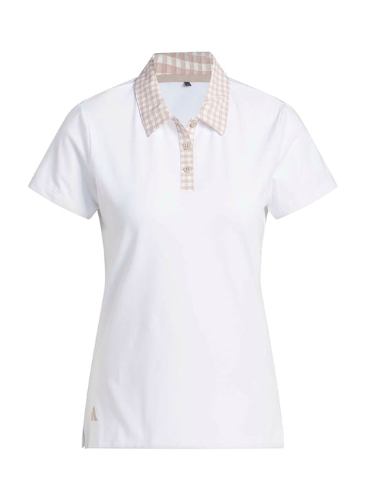 Adidas Women's Ultimate365 Gingham Polo