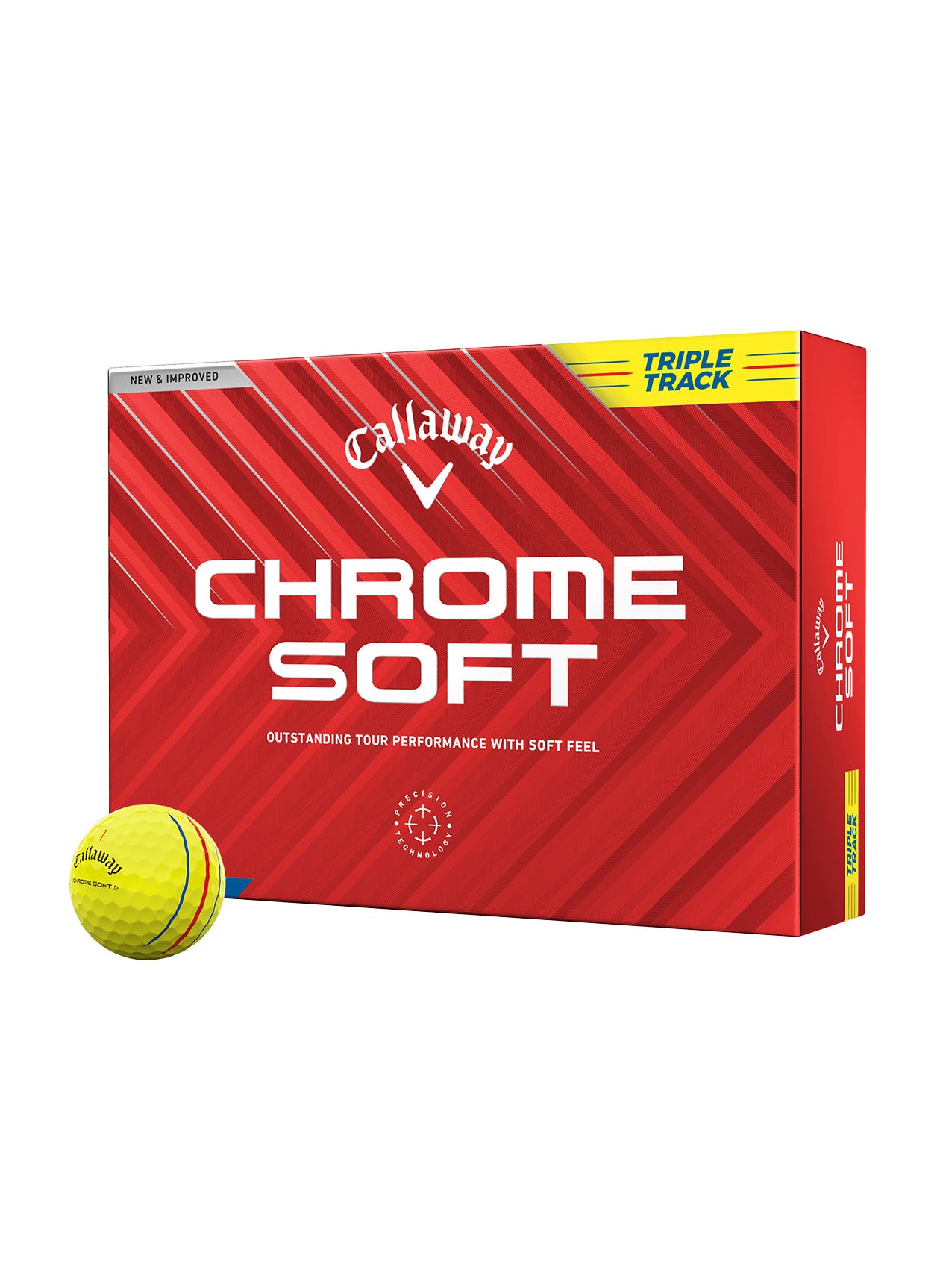 Callaway Golf Chrome Soft Triple Track 24 Golf Balls