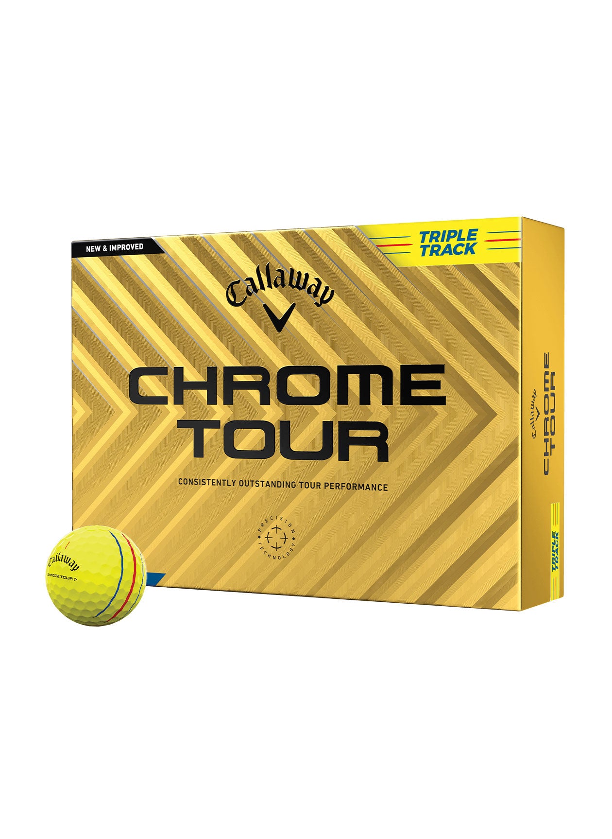 Callaway Golf Chrome Tour Triple Track 24 Golf Balls
