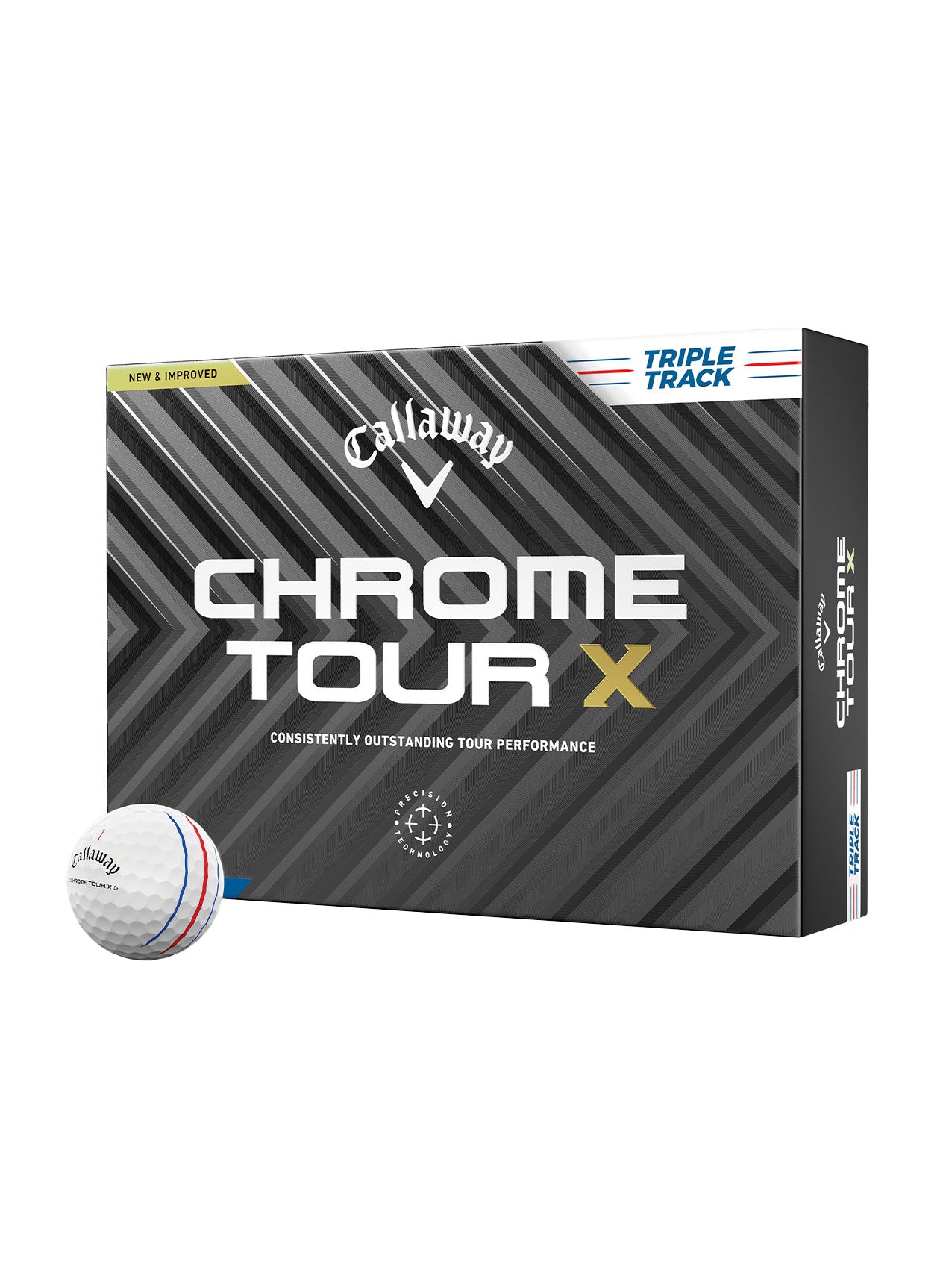 Callaway Golf Chrome Tour X Triple Track 24 Golf Balls
