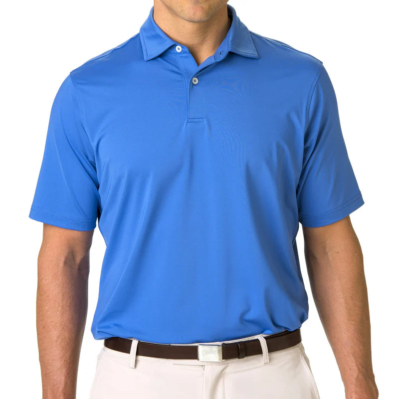 Fairway & Greene Men's Tournament Solid Tech Jersey Polo