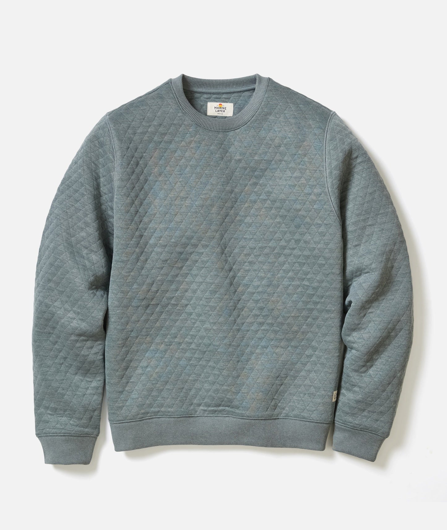 Corbet Quilted Crewneck