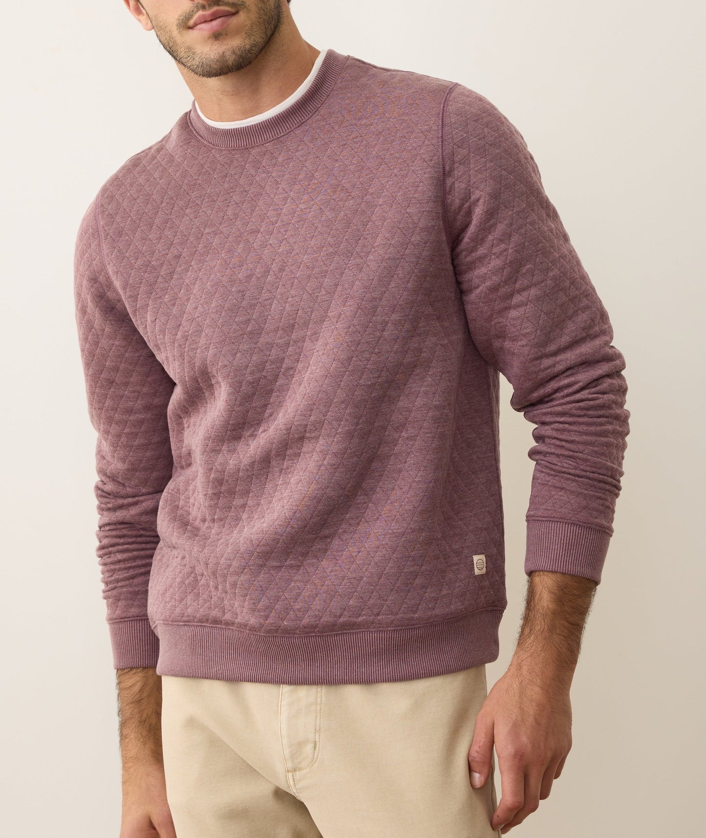 Corbet Quilted Crewneck