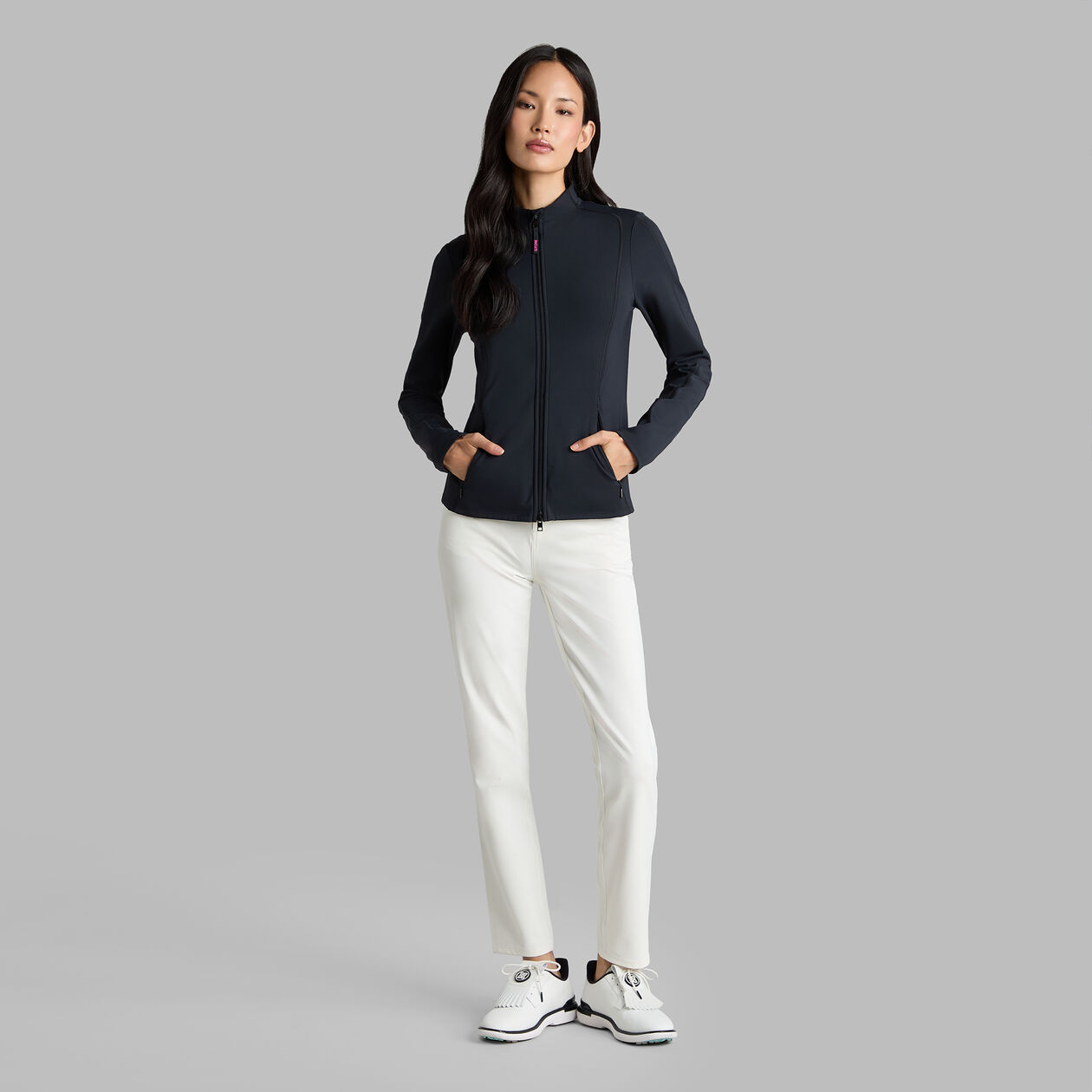 G/FORE Women's Brushed Back Stretch Mid Layer