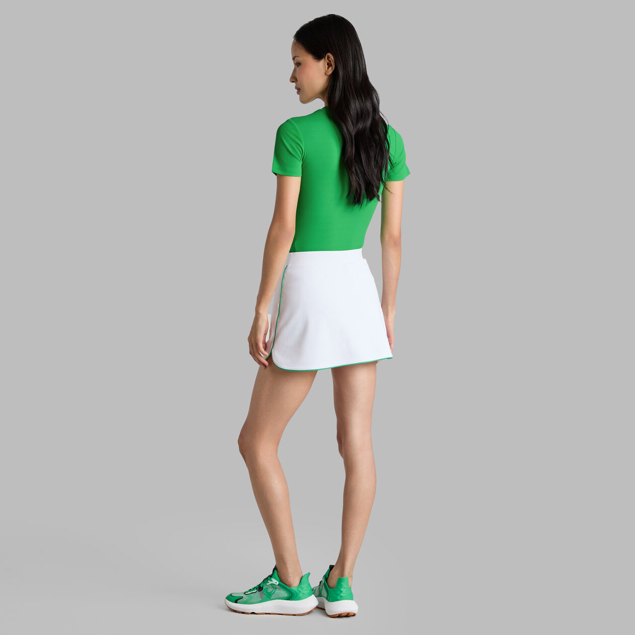 G/FORE Women's Tech Nylon Rib Fitted T-Shirt