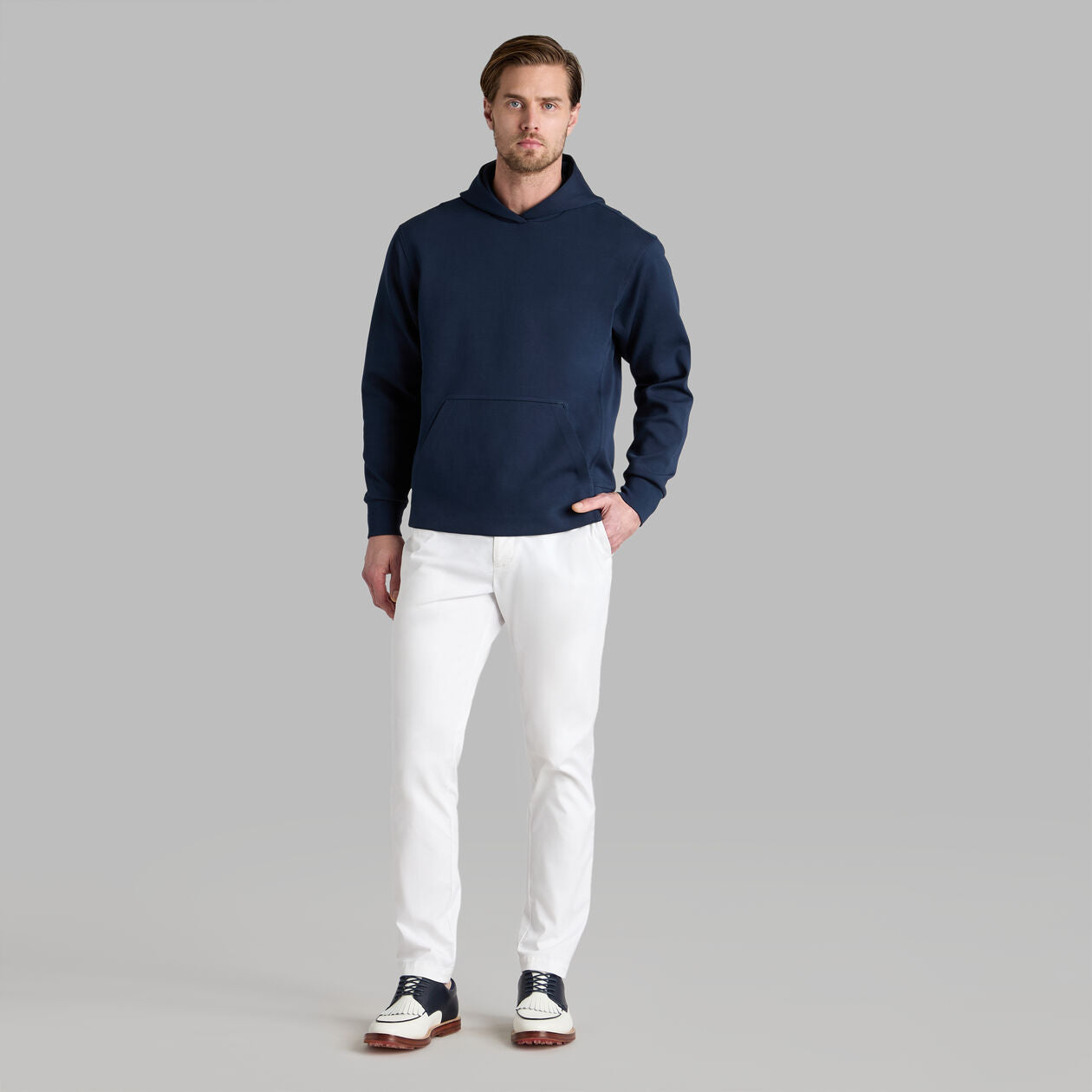 G/FORE Men's Cotton Blend Scuba Hoodie