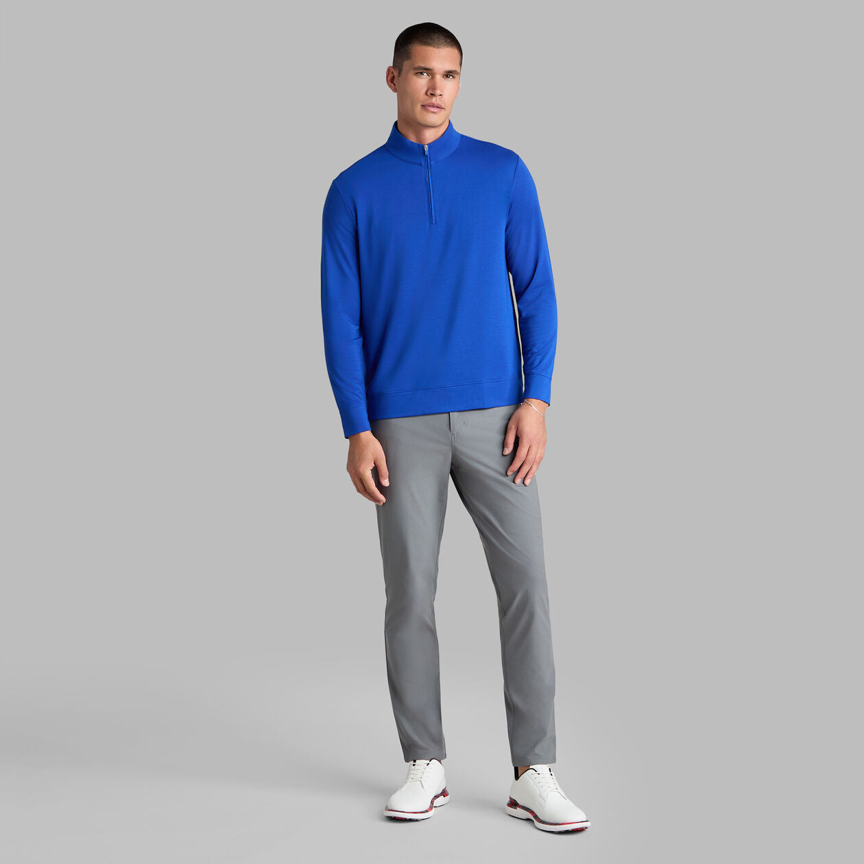 G/FORE Men's Luxe Soft Touch Jersey 1/4 Zip