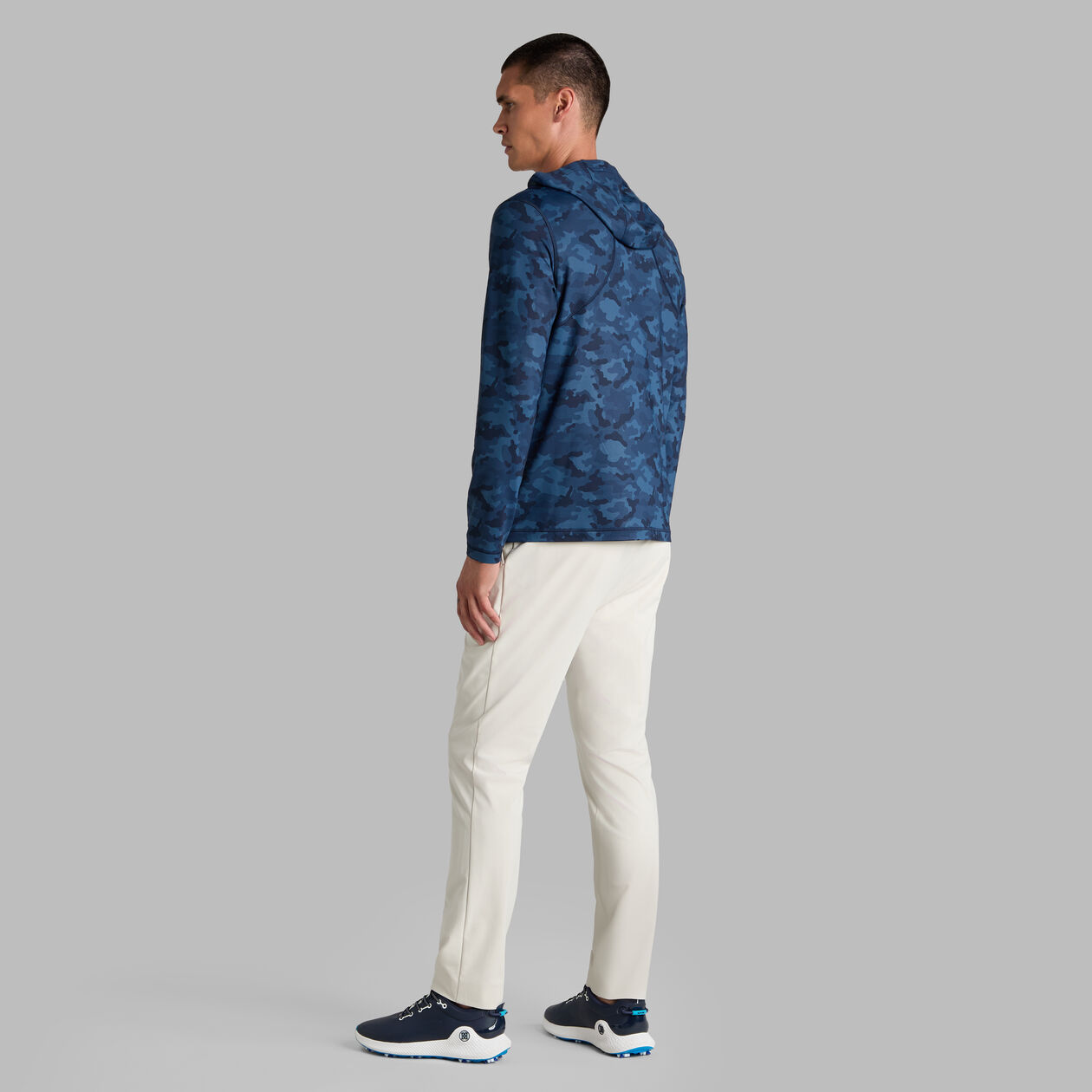 G/FORE Men's Brushed Back Tech Terry Hoodie