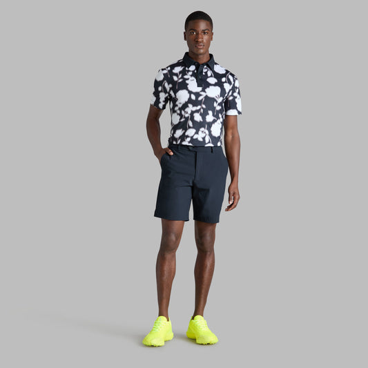 G/FORE Men's Blur Floral Tech Jersey Polo