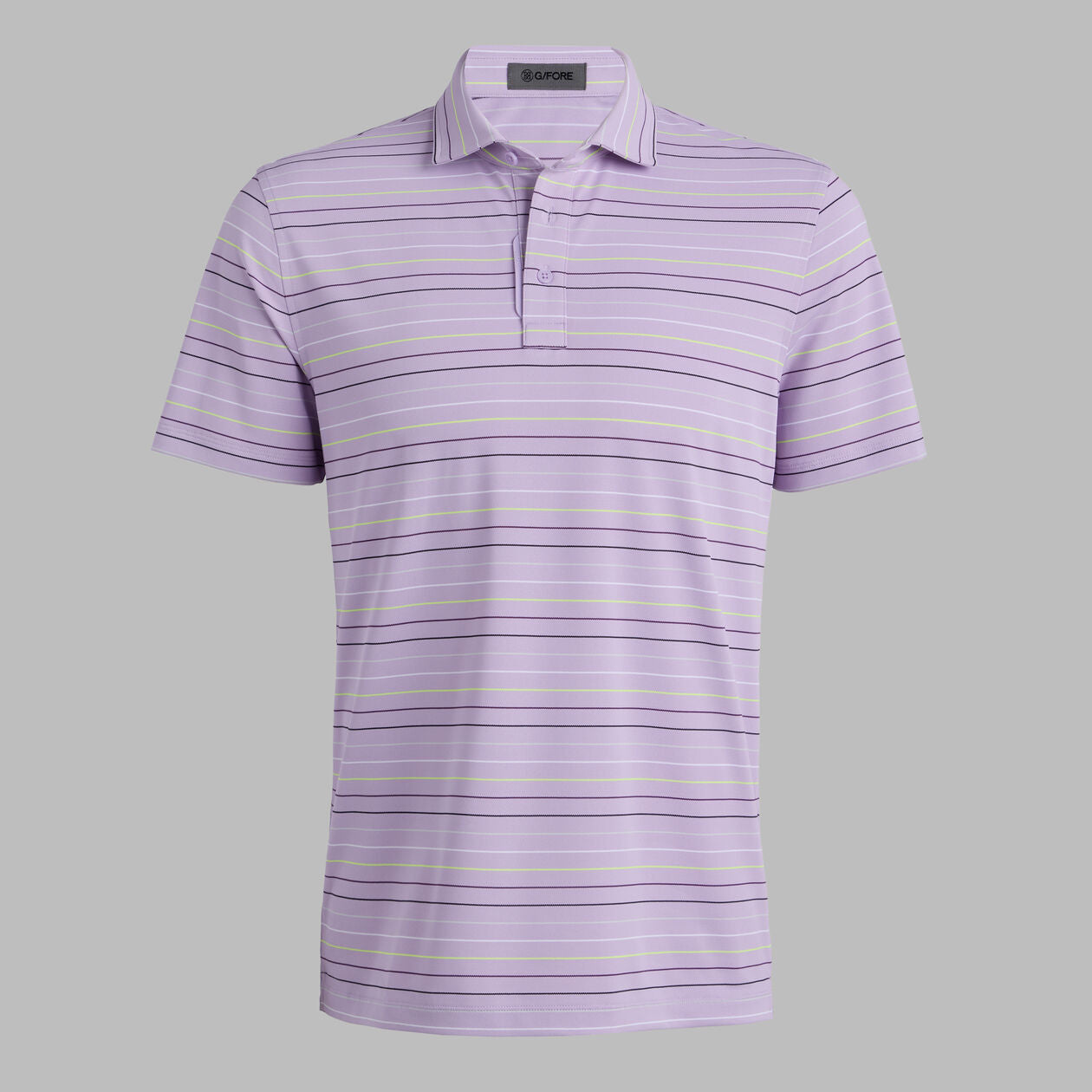 G/FORE Men's Multi Stripe Tech Pique Polo